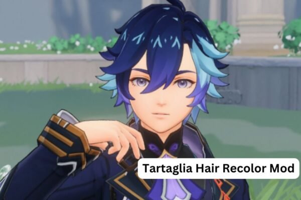 Tartaglia hair recolor mod