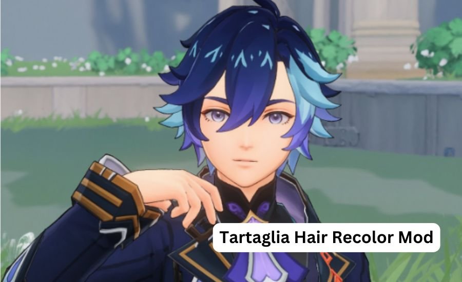 Tartaglia hair recolor mod