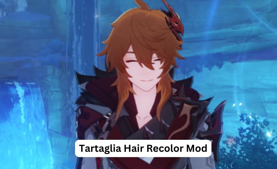 Tartaglia hair recolor mod