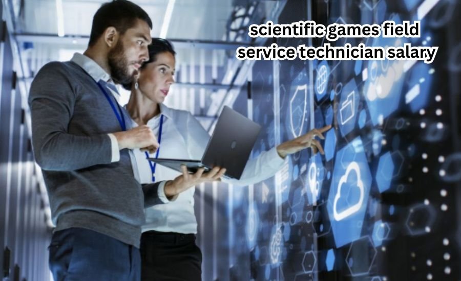 scientific games field service technician salary