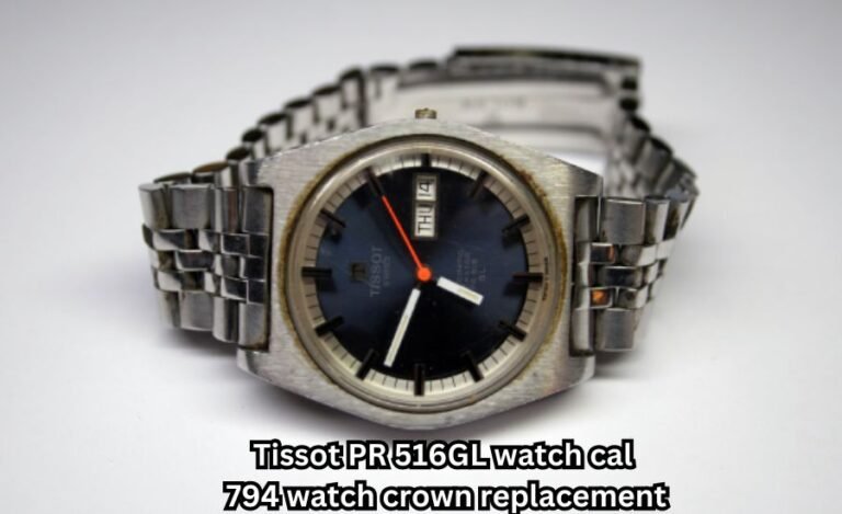 Tissot PR 516GL watch cal 794 watch crown replacement