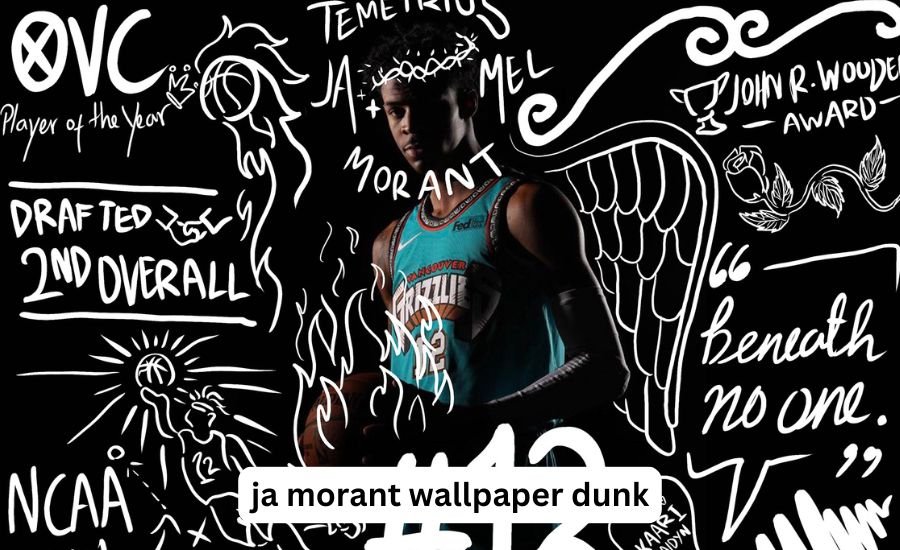 ja morant wallpaper dunk