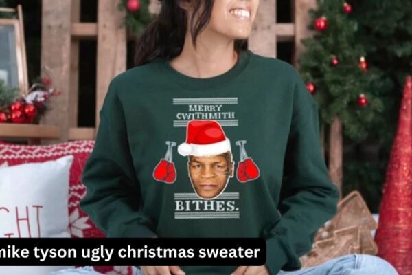 mike tyson ugly christmas sweater