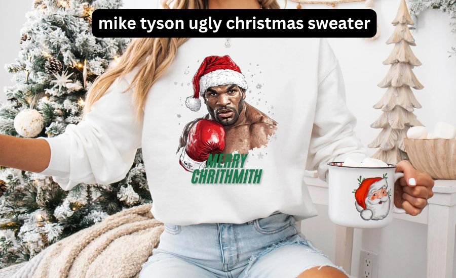 mike tyson ugly christmas sweater