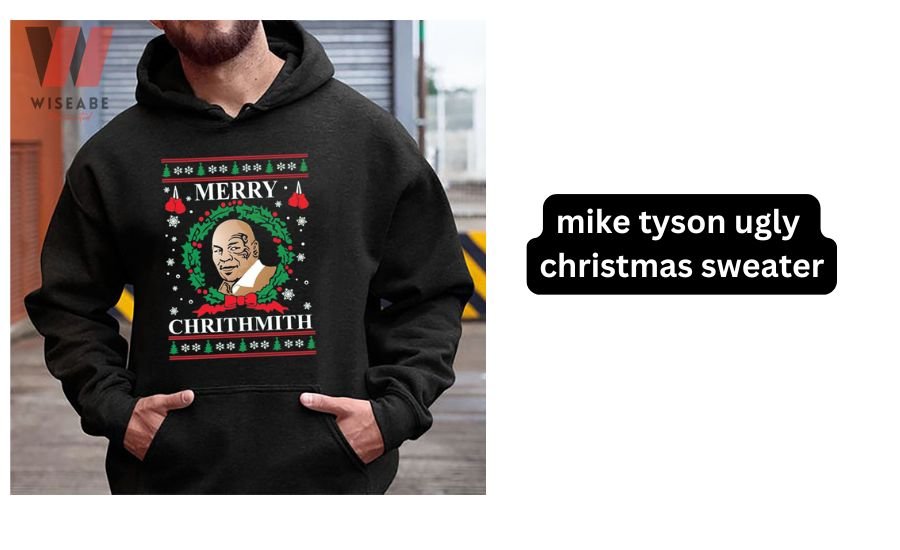 mike tyson ugly christmas sweater