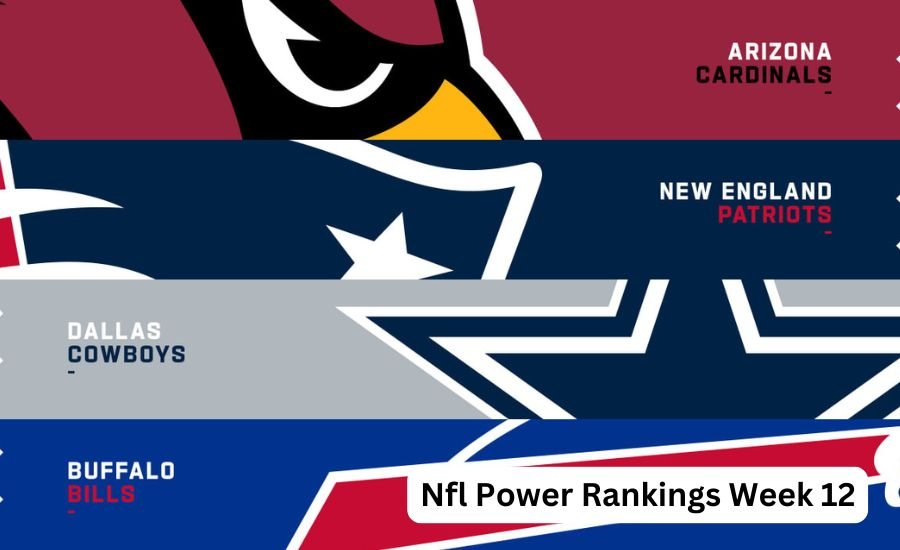 NFL Power Rankings Week 12